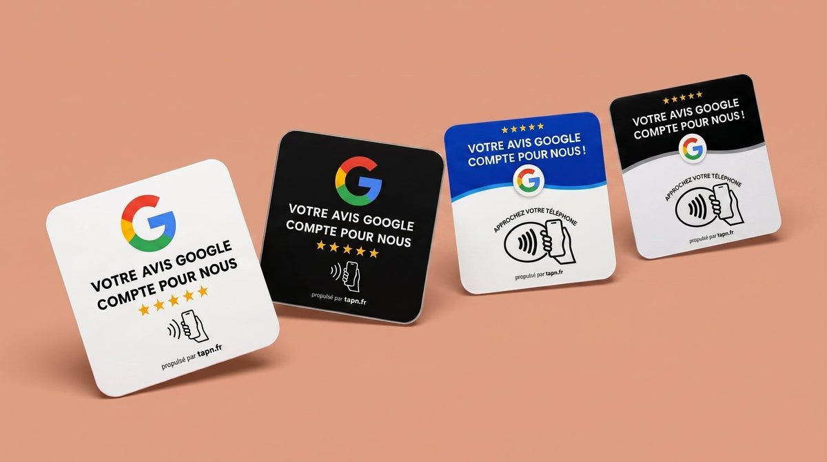Collection cartes NFC avis Google