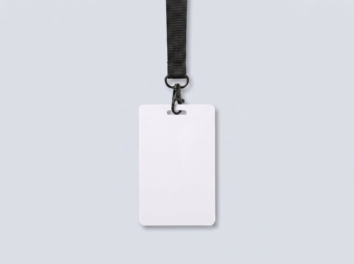 Blanc — Pass NFC personnalisable, vue principale