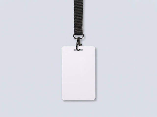 Blanc — Pass NFC personnalisable, vue principale