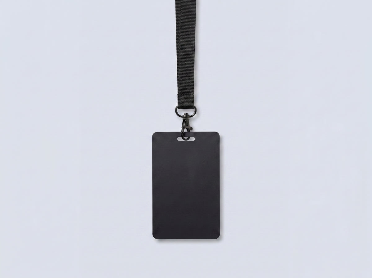 Noir — Pass NFC personnalisable, vue principale