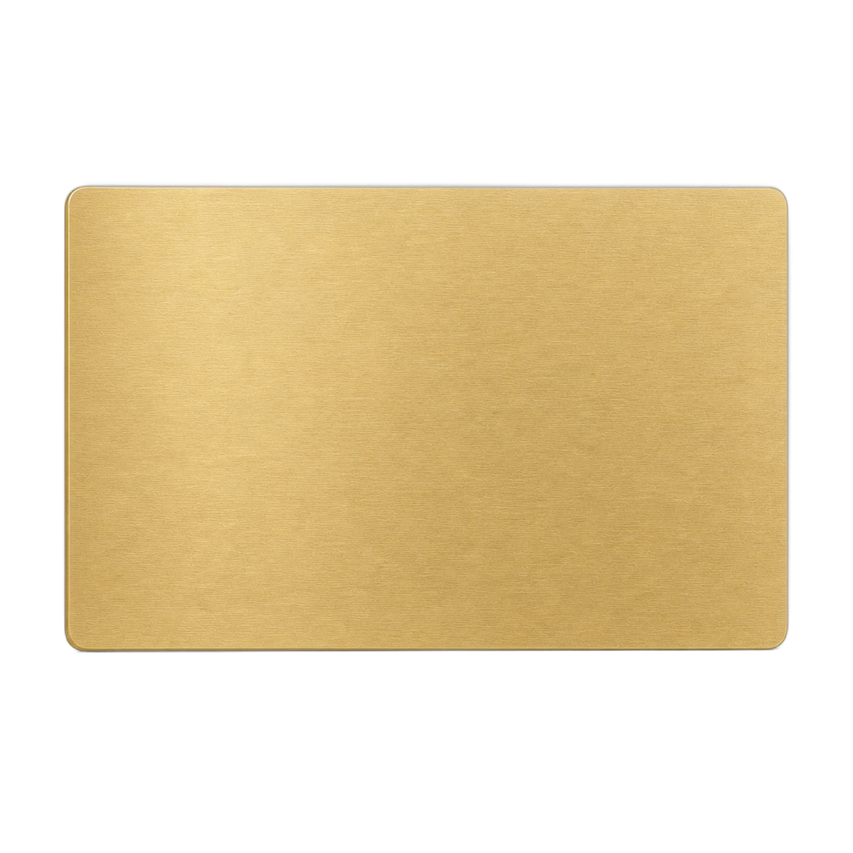 Carte de visite NFC métal or, personnalisation verso