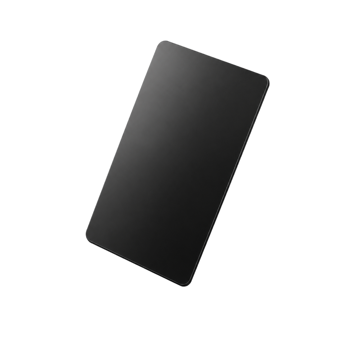 Carte de visite NFC PVC noir, mise en situation esthétique